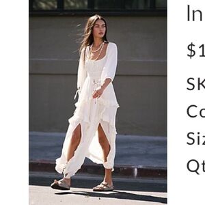 Free people in your dreams maxi dress